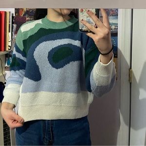 Multicoloured Swirly Seeater